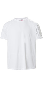 2022 Musto Evo Sunblock T-shirt Met Korte Mouwen 2.0 81154 Wit Voor Heren