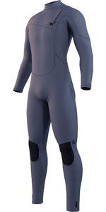 2022 Mystic Men's The One 5/3mm Zip Free Wetsuit 35000.220007 - Cinza Escuro