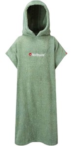 2022 Northcore Kids Beach Basha Changing Robe / Poncho Noco24 - Verde