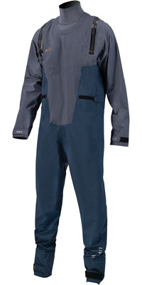 2021 Prolimit Männer Nordic SUP U-Zip Drysuit 10025 - Steel Blue / Indigo