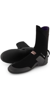 2024 Prolimit Womens Pure 5.5mm Round Toe Wetsuit Boots 10500 - Black