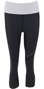2023 Prolimit Donna Sup Atletico Quick Dry 3/4 Gamba 14770 - Nero / Grigio Chiaro