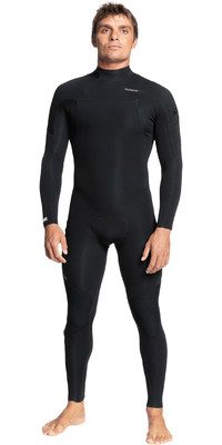 2022 Quiksilver Mens Everyday Sessions 3/2mm Back Zip GBS Wetsuit EQYW103124 - Black