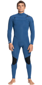 2021 Quiksilver Mens Sessions 4/3mm Chest Zip GBS Wetsuit EQYW103121 - Insignia Blue