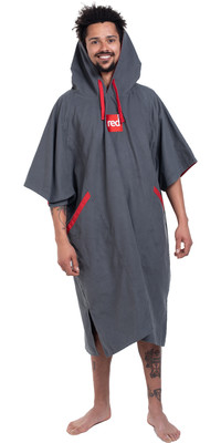 2023 Red Paddle Co Schnell Dry Mikrofaser Wickelmantel / Poncho 002-009-006 - Grau