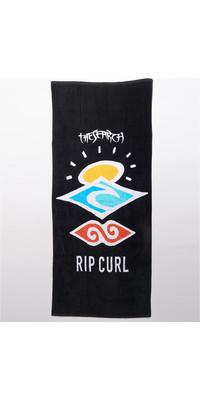 2021 Rip Curl Icons Handtuch Ctwag9 - Schwarz
