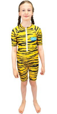 2022 Saltskin Junior Sun Suit STSKNTGR03 - Tiger