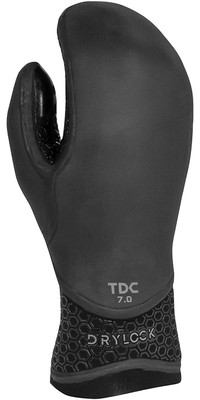 2024 Xcel Drylock 7mm Neopreno Mittens XW21ACV77387 - Black