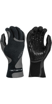 2023 Xcel Infiniti 3mm 5 Finger Neoprenanzug Handschuhe Xw21an039380 - Schwarz