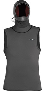 2021 Xcel Mens Insulate-X 2mm Hooded Vest XW21APE402H8 - Graphite