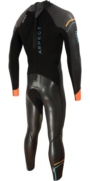 2021 Zone3 Mens Breaststroke Wetsuit WS21MAP - Black / | Watersports Outlet