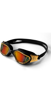 2022 Zone3 Vapour Swim Goggles SA18GOGVA - Black / Gold