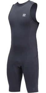 2022 Billabong Mens Absolute 2mm Short John Wetsuit C42M62 - Graphite