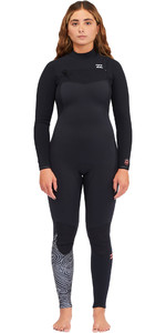 2023 Billabong Womens Furnace Comp 5/4mm Chest Zip Wetsuit F45F11 - Midnight Trails