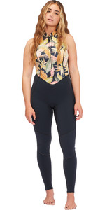 2023 Billabong Damen Salty 2mm Salty Neoprenanzug Mit Front Zip F42f10 - Jungle Night