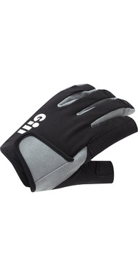2023 Gill Junior Long Finger Deckhand Gloves 7053J - Black