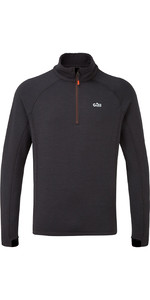 2023 Gill Mens Os Thermal Zip Neck Top 1081 - Graphite