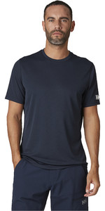 2022 Helly Hansen T-shirt Da Uomo Hh Tech 48363 - Navy Scuro