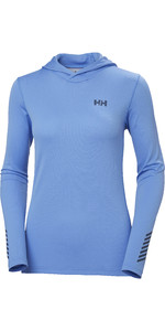 2022 Helly Hansen Hh Lifa Active Solen Hoody Voor Dames 49344 - Skagen Blauw
