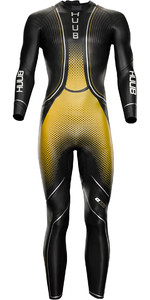 2022 Huub Mens Brownlee Agilis Triathlon Wetsuit FRE35G - Gold