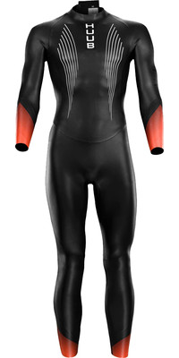 2022 Huub Heren Alta Thermal Wetsuit ALTTHER35 - Black / Orange