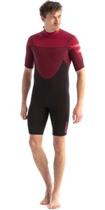 2022 Jobe Mens Perth 3/2mm Shorty Wetsuit 303621003 - Red