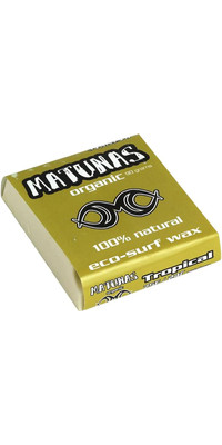 2024 Matunas Eco-Wax Tropical Water Wax MT5 - White / Yellow