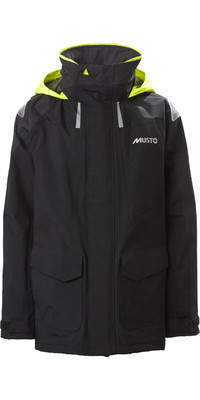 2022 Musto Junior BR1 Coastal Sailing Jacket Black SKJK004