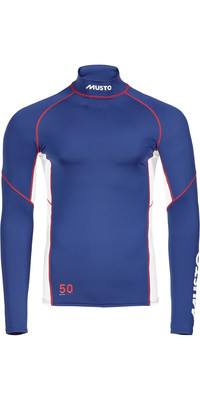 2023 Musto Mens Champ Long Sleeve Rash Vest 82091 - Sodalite Blue
