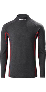 2023 Musto Thermo-onderhemd Met Lange Mouwen Voor Heren 80843 - Donkergrijs Marle