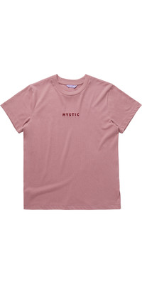 2022 Mystic Kvinder Brand T-shirt 35105.22035 - Støvet Pink