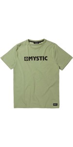 2022 Mystic Mens Brand Tee 35105220329 - Olive Green