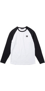 2022 Mystic Lowe Heren T-shirt Met Lange Mouwen 35105220330 - Zwart / Wit