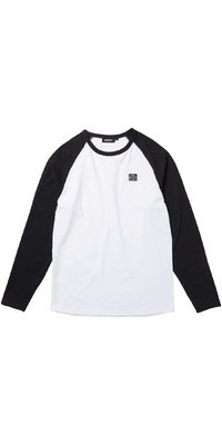 2022 T-shirt Manica Lunga Uomo Mystic Lowe 35105220330 - Nero / Bianco