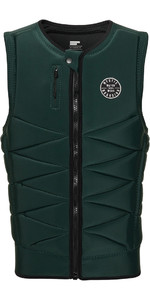 2023 Mystic Mens Outlaw Front Zip Impact Vest 35005220145-644 - Dark Leaf