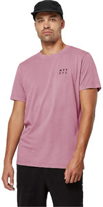 Camiseta De Hombre Mystic 2022 The Mirror Gmt Dye 35105.230069 - Rosa Empolvado