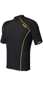 2022 Nookie Softcore Short Sleeve Base Layer TH50 - Black / Yellow