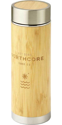 2024 Northcore Bamboo & Stainless Steel Flask 360ml NOCO97