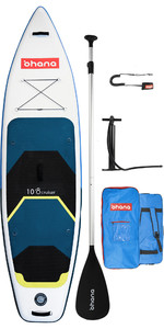 2022 Ohana 10'8" Cruiser Gonflable Stand Up Paddle Board Package - Planche, Pagaie, Sac, Pompe Et Laisse