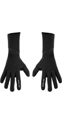 2024 Orca Männer Core 2mm Open Water Swim Gloves MA44TT01 - Black