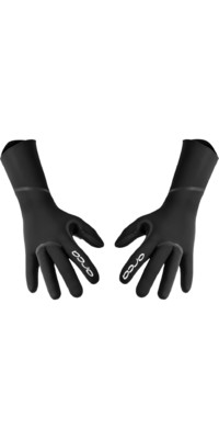 2024 Orca Womens 3mm Open Water Swim Gloves MA43TT01 - Black