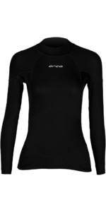 2023 Orca Womens Wetsuit Long Sleeve Base layer MAZ4TT01 - Black