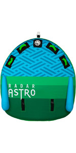 2022 Radar Astro Marshmallow Top 2 Persoons Towable Tube 227015 - Blauw/groen