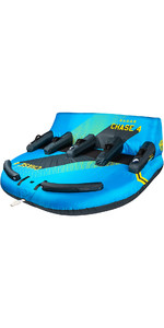2022 Radar The Chase Lounge 4 Person Towable Tube 227010 - Navy / Blue