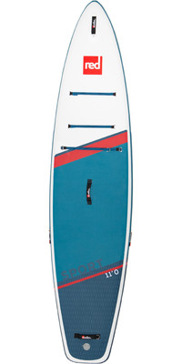 2023 Red Paddle Co 11'0 Sport Stand Up Paddle Board , Tas, Pomp, & Leash - Pakket 001-001-002-0026 - Blauw