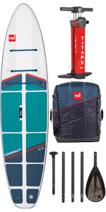 2022 Red Paddle Co 11'0 Kompaktes Stand Up Paddle Board , Tasche, Pumpe, Paddel & Leine - Kompaktpaket