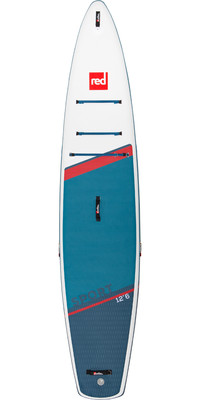 2023 Red Paddle Co 12'6 Sport Stand Up Paddle Board , Borsa, Pompa E Guinzaglio - Pacchetto 001-001-002-0029 - Blu