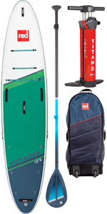 2023 Red Paddle Co 12'6 Voyager Stand Up Paddle Board, Bag, Pump, Paddle & Leash - Hybrid Tough Package