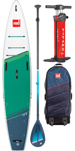 2022 Red Paddle Co 13'2 Voyager Plus Stand Up Paddle Board, Bag, Pump, Paddle & Leash - Hybrid Tough Package