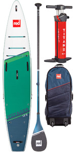 2023 Red Paddle Co 13'2 Voyager Plus Stand Up Paddle Board, Bag, Pump, Paddle & Leash - Prime Package